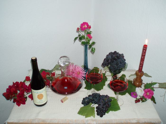 Blauer Bernburger Wein Jahrgang 2006